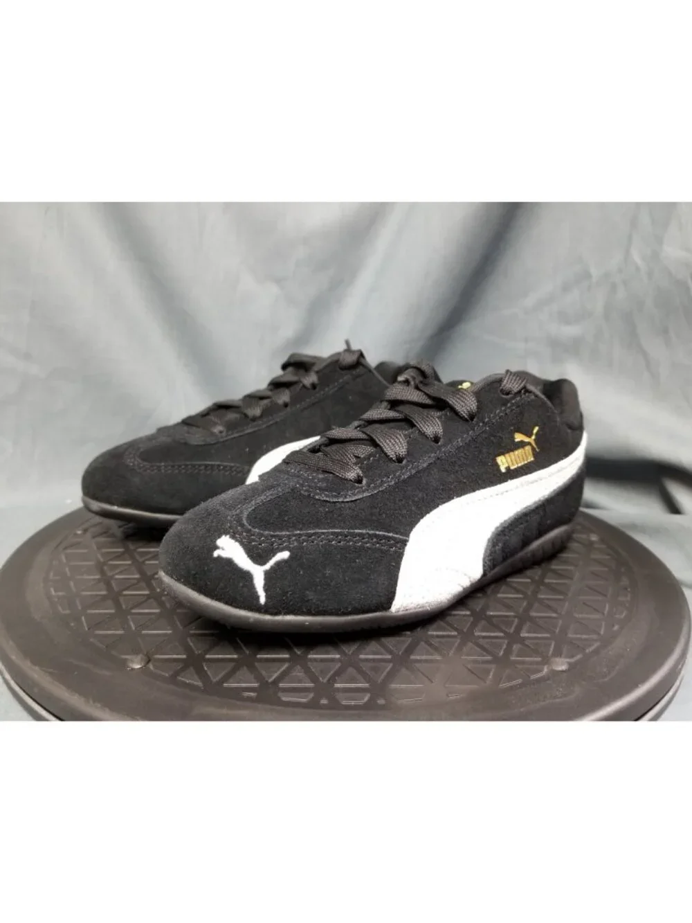 Puma Girls Speedcat PS Lace Up Sneakers Black Size 1c NEW NO BOX! - Picture 4 of 11